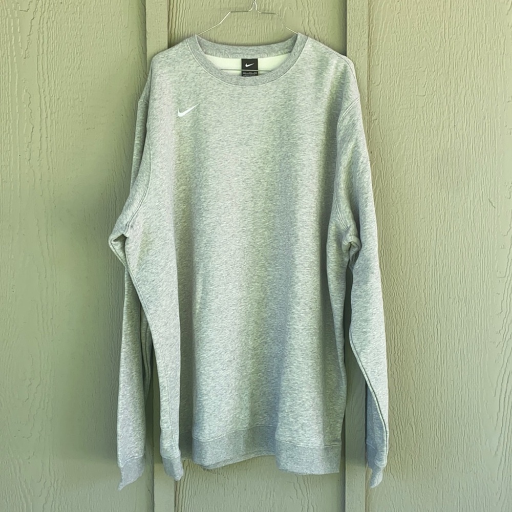 Nike Crew Neck Pullover Gray Sweatshit